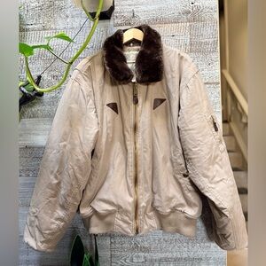 Rothco | Vintage B-15A Flyer's Aviator Cotton Bomber Jacket - Men's 2XL